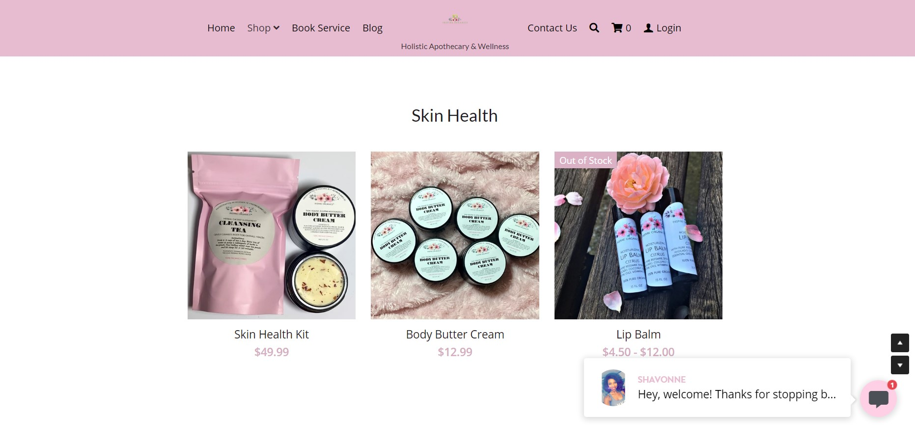 Inspire Organics Website Inspire Organics Website